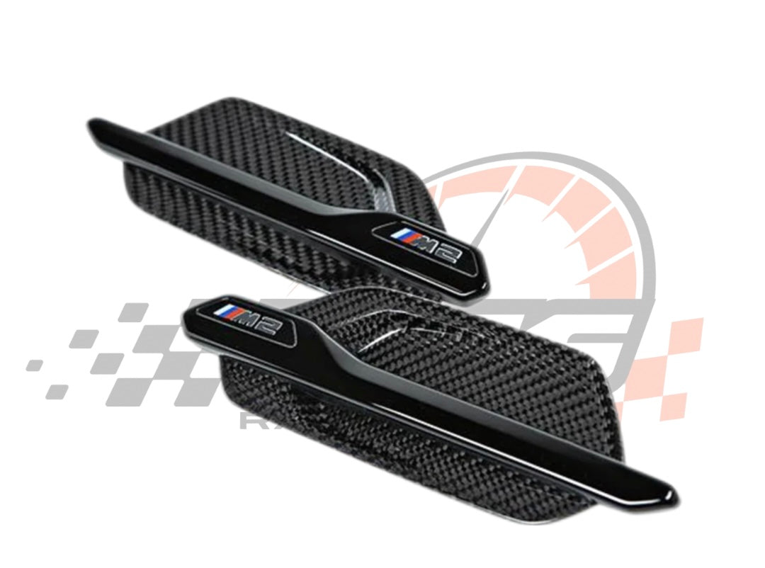 Badge Laterale Real Carbon Fiber Bmw M2 F87