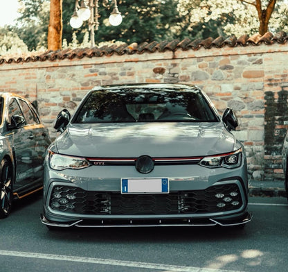Lama Spoiler Paraurti Anteriore Per Golf MK8 Standard GTI GTD R R-Line