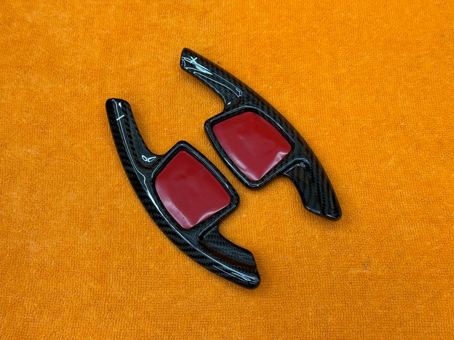 Paddle Volante Real Carbon Fiber Palette per Audi A3 8Y A4 B9 A5 A6