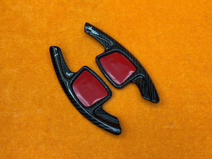 Paddle Volante Real Carbon Fiber Palette per Audi A3 8Y A4 B9 A5 A6