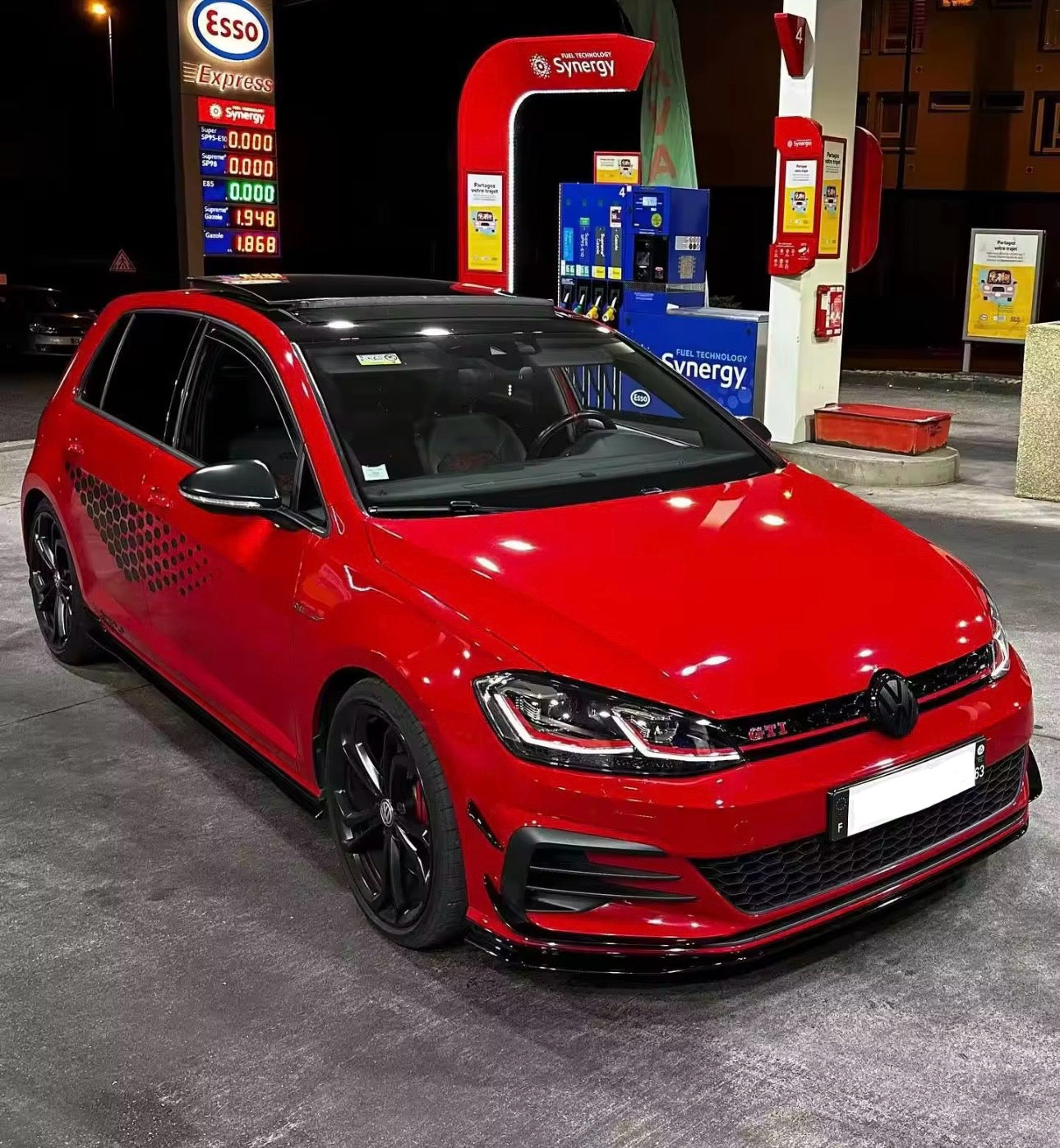 Front lip Paraurti Anteriore Per Volkswagen Golf MK7.5 Gti Gtd Rline R
