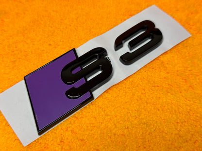 Badge Posteriore S per Modelli Audi (vari colori)