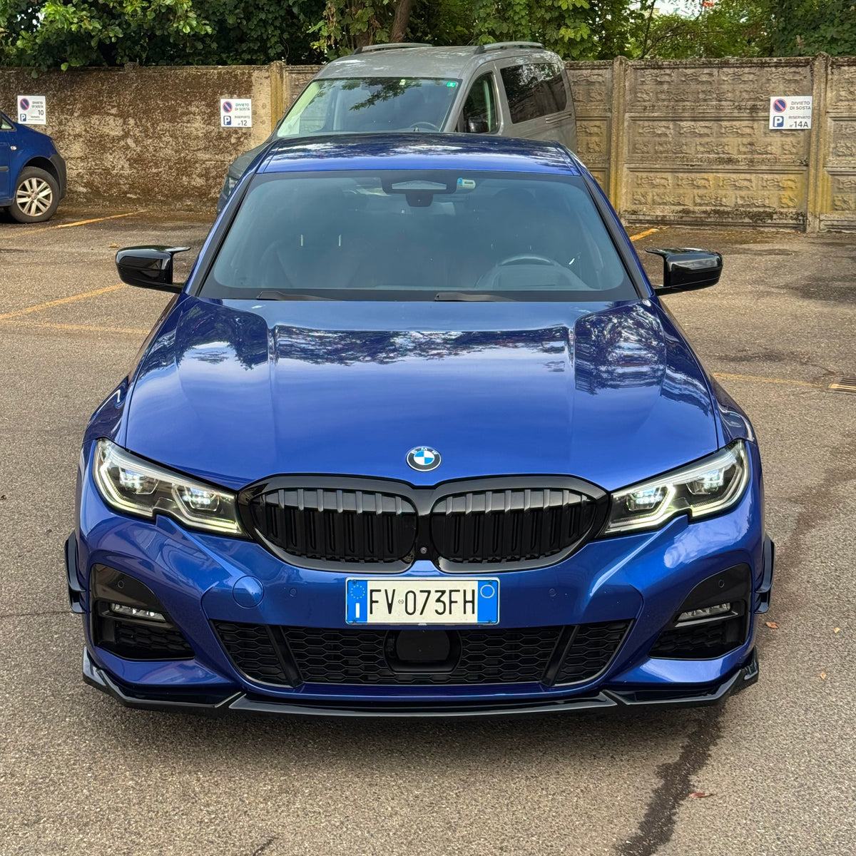 ONEWAY - Lama anteriore per Bmw serie 3 G20-G21 M-Pack (2018-2022) con ABE TÜV