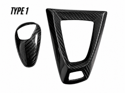 Cover pomello cambio Real Carbon Fiber per Bmw serie F