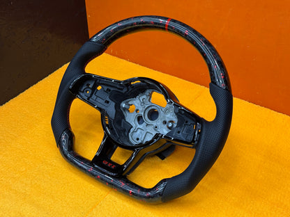 Volante Volkswagen Carbon Forged Personalizzato per Golf - Polo - Scirocco (configuralo)