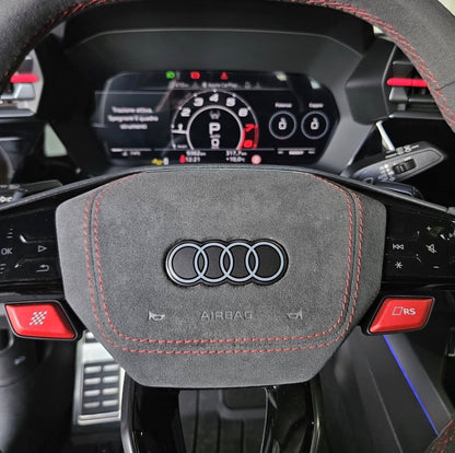 Cover Airbag Personalizzata Audi A3 8.5Y / A5 B10 / A6 C9 – Pelle / Alcantara (Configuralo)