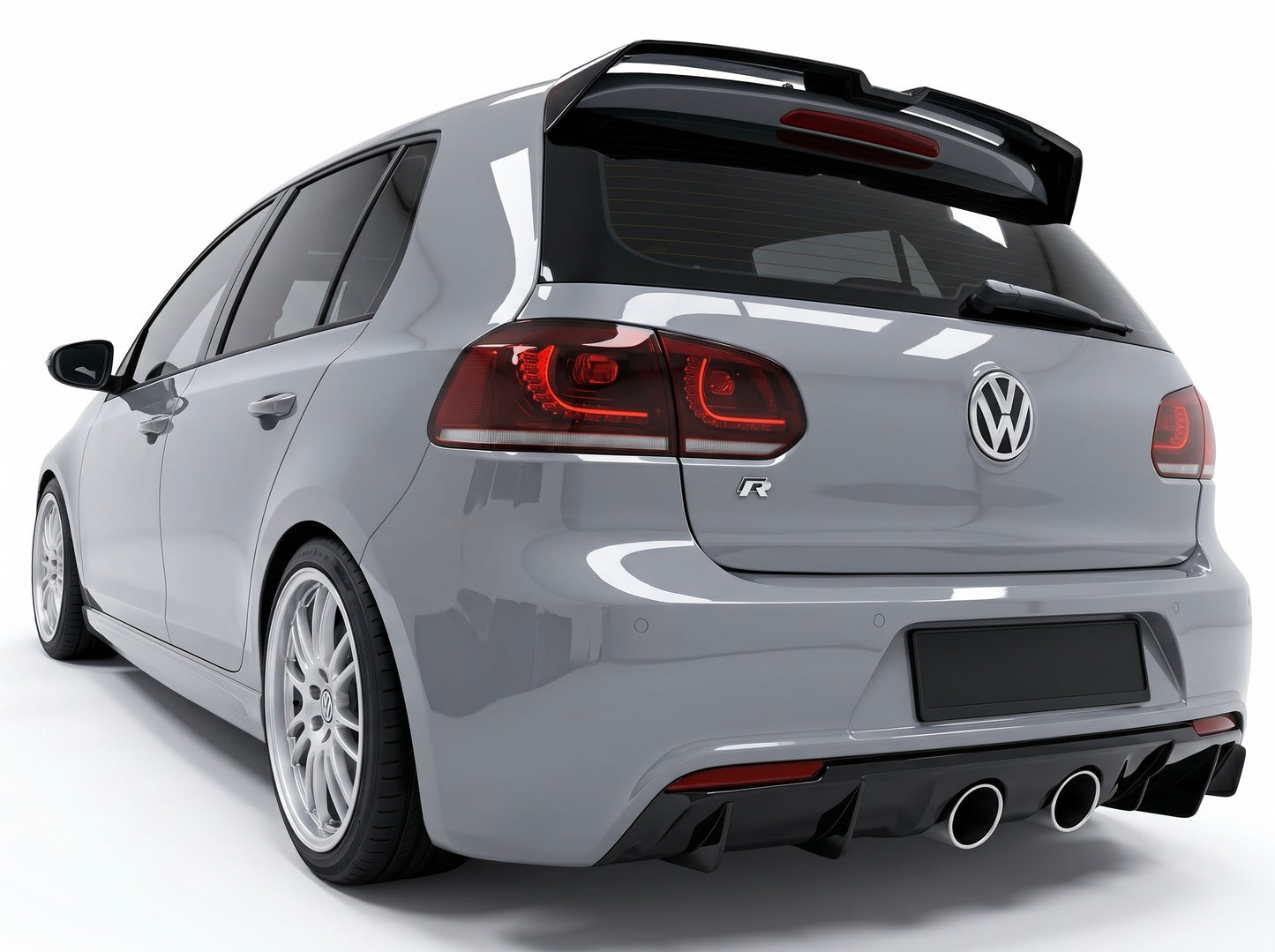 Spoiler tetto posteriore per Volkswagen Golf MK6 STANDARD GTI GTD R20 (08-13)