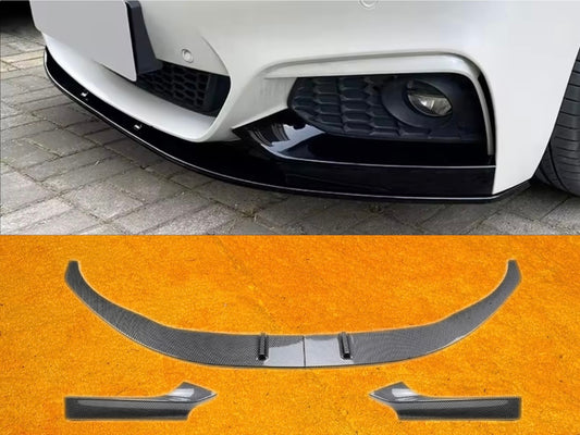 Lama Spoiler Paraurti Anteriore Per Bmw 2 F22 F23 Msport (14-19)