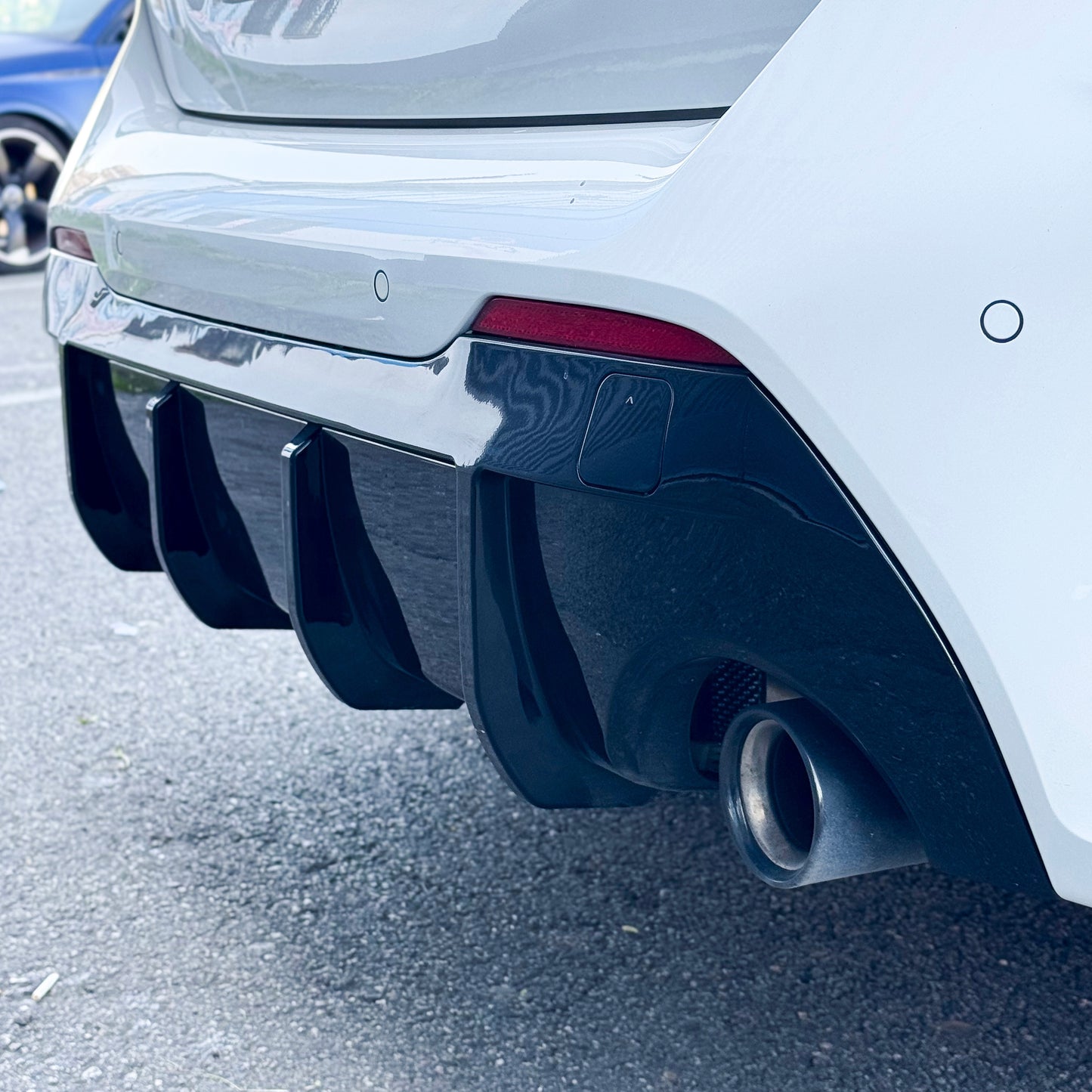 Diffusore Posteriore Stile M per Bmw Serie 1 F40 Nero lucido (20-24)