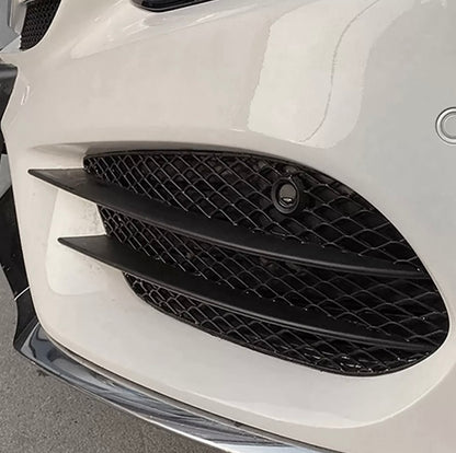 Griglia Paraurti Anteriore Fendinebbia per Mercedes C W205 Amg line  (2014-2018)