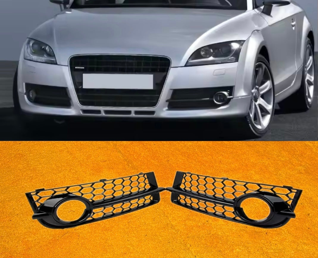 Griglia Paraurti Anteriore Fendinebbia per Audi TT MK2 Standard(06-14)