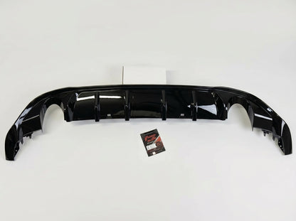 Diffusore Posteriore TCR Look Doppia uscita per Volkswagen Golf MK7.5 GTI (17-20)