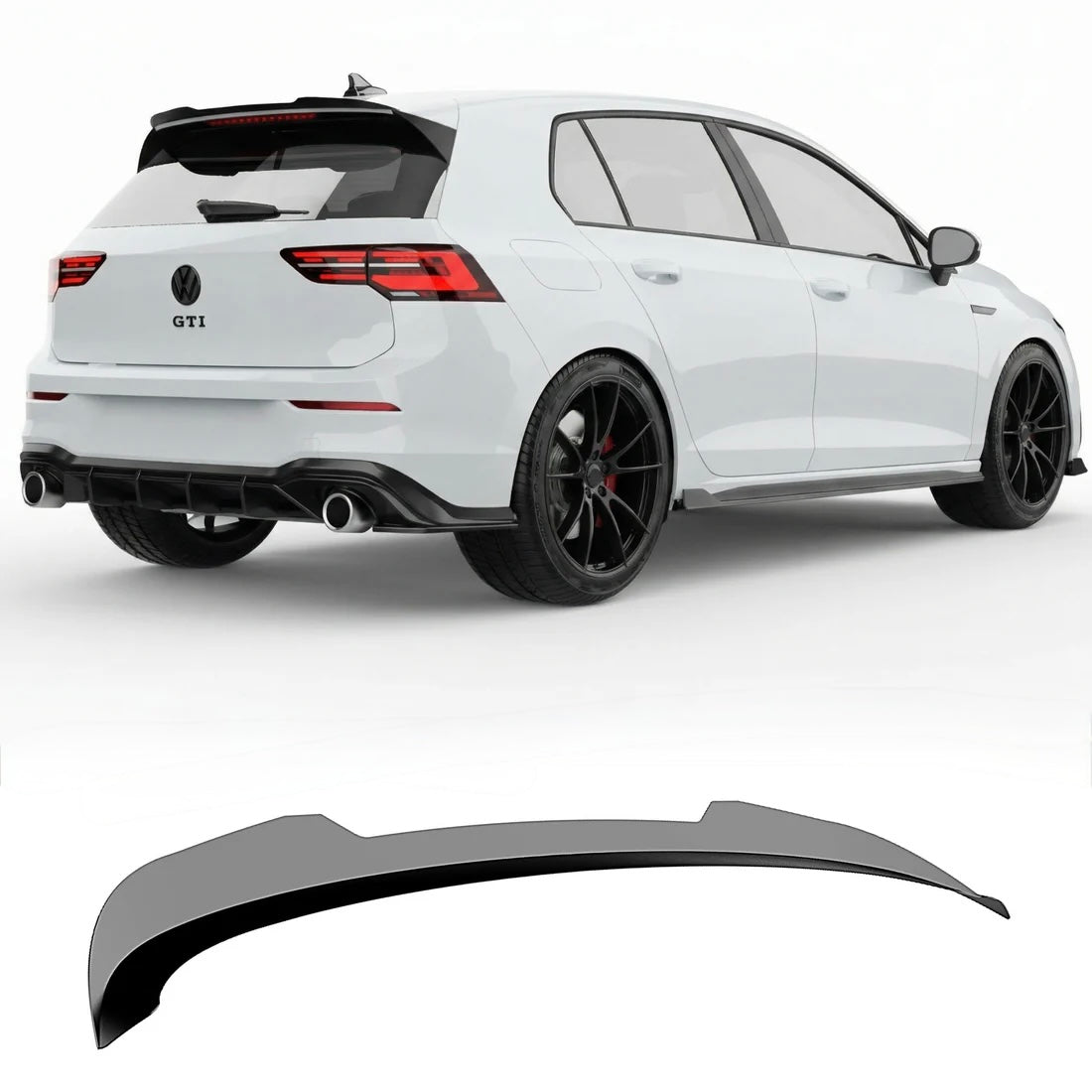 APEX - Spoiler posteriore tetto per Volkswagen Golf MK8 GTI / GTE / GTD / R-Line / R (2020+))