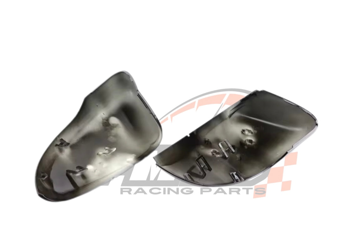 Coppia Calotte Specchio Retrovisore per VW Golf MK6 Nero lucido/Carbon look