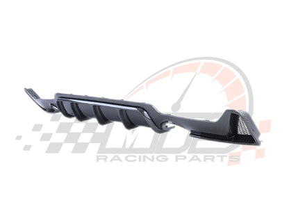 Diffusore Posteriore Stile M per Bmw Serie 4 F32 F33 F36 Carbon look/Nero lucido (13-20)