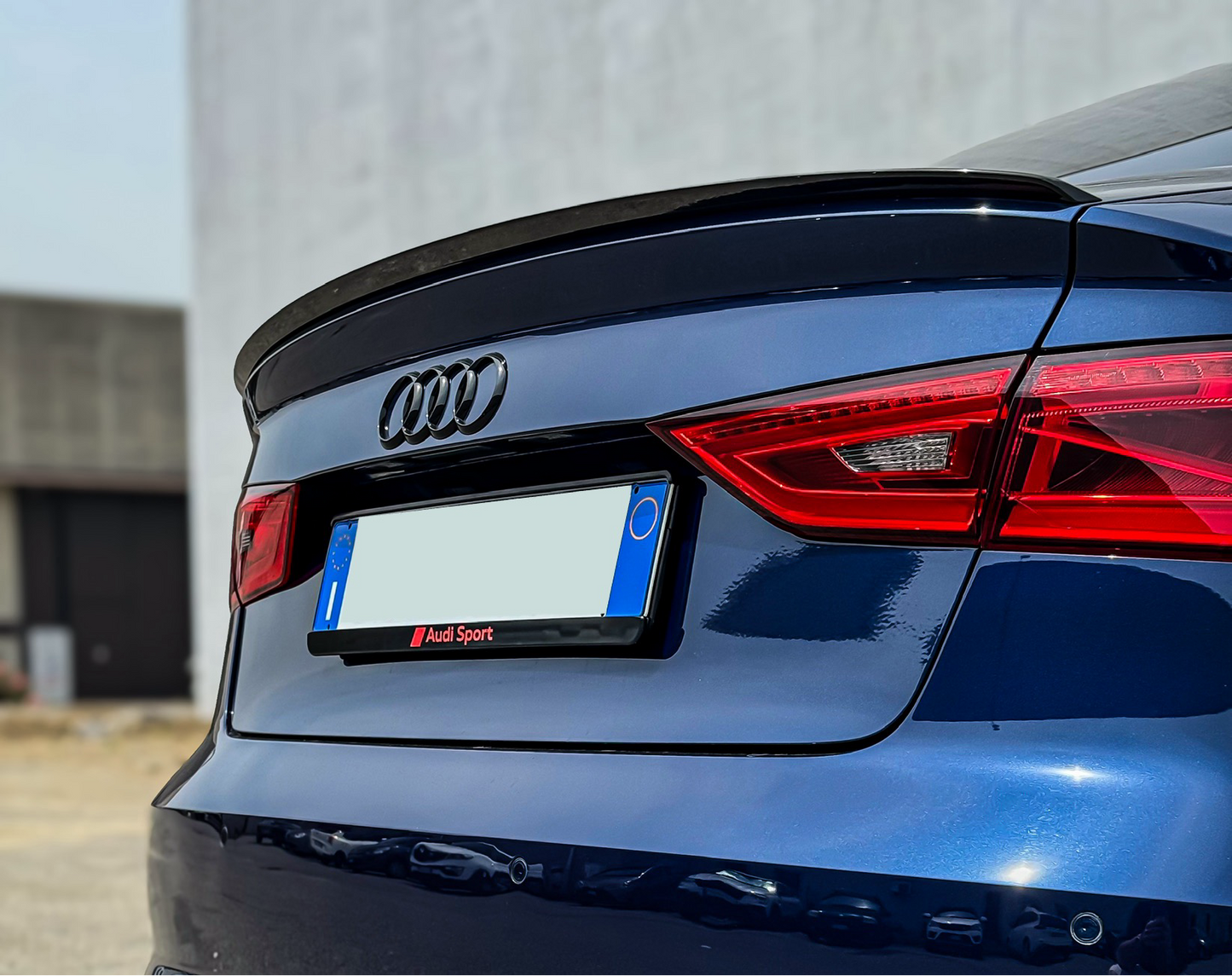 Spoiler Posteriore per AUDI A3 S3 RS3 8V Sedan (13-20)