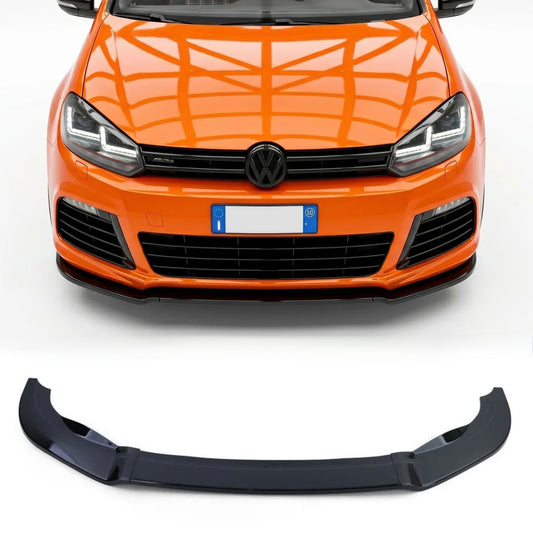 Lama Spoiler Paraurti Anteriore Per Golf MK6 R R20 (2008-2013)