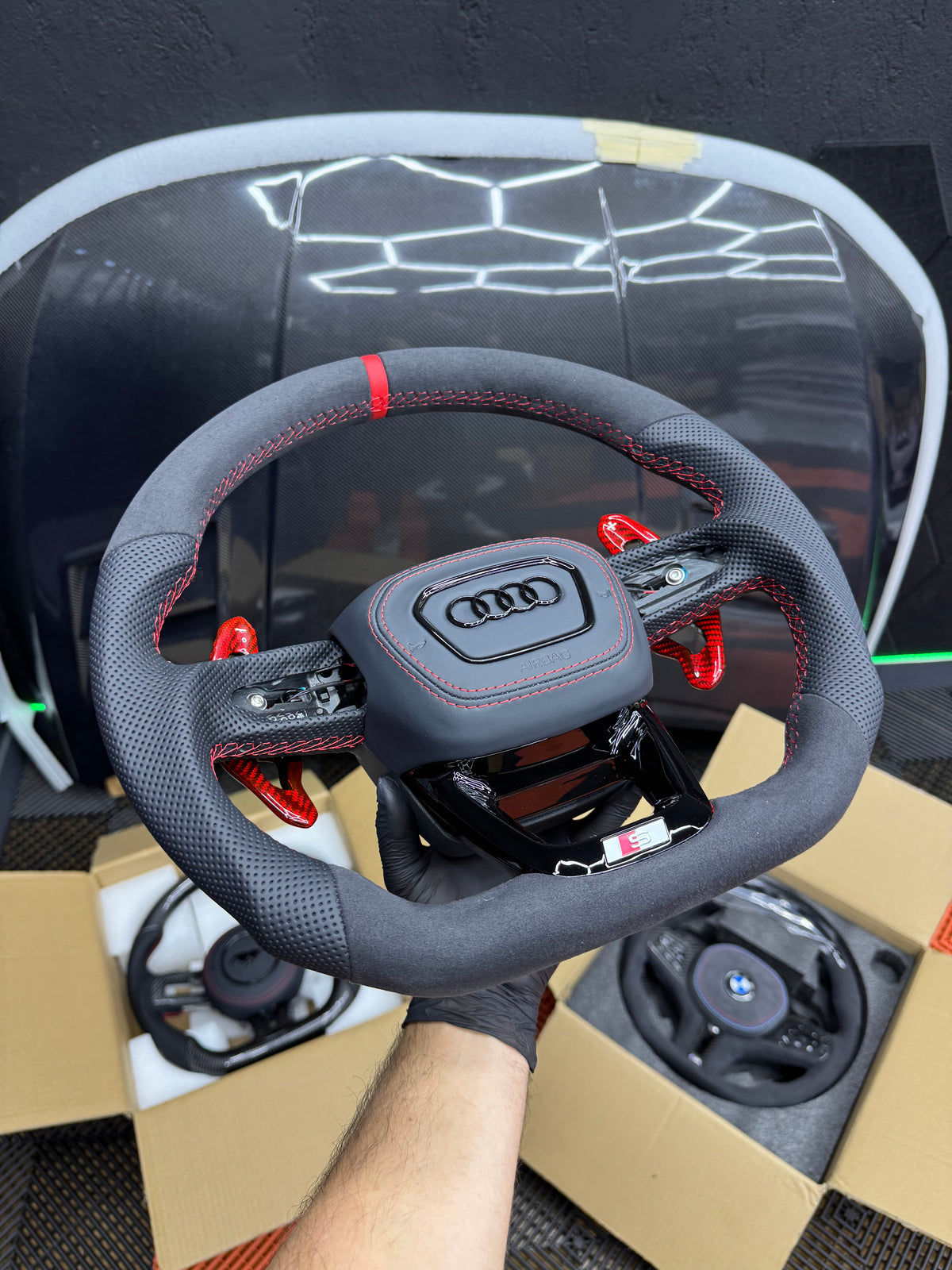 Volante personalizzato per Audi A3 8Y / S3 8Y / RS3 8Y