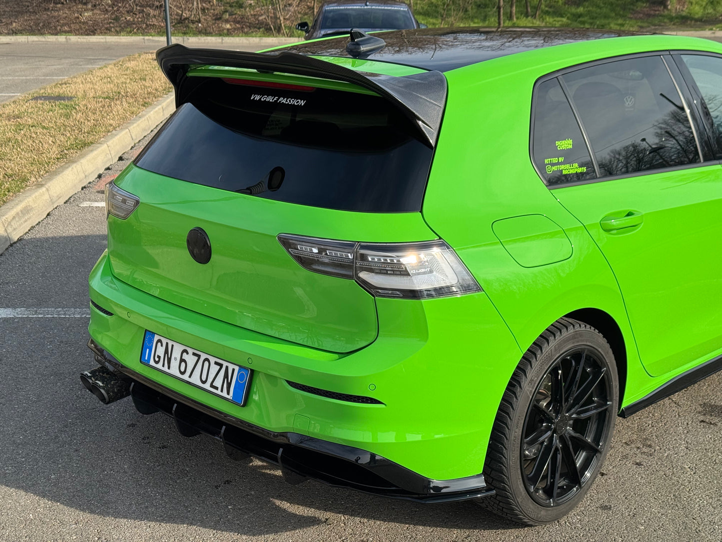 Coppia Fanali Posteriori Dinamici IQ light Fumè per Golf Mk8