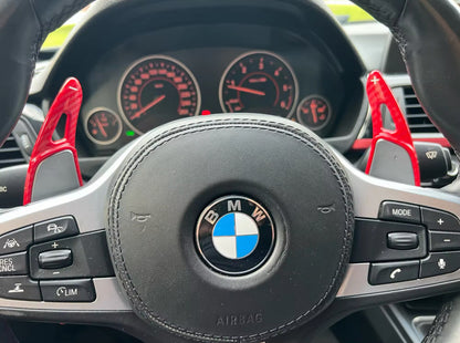Paddle Volante Carbon Look - Vari colori Palette per Bmw 1 F40 2 3 4 5 serie G