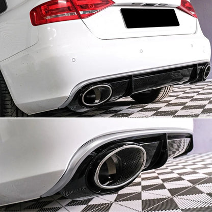 Diffusore Posteriore Stile RS per Audi A4 B8 standard (07-12)
