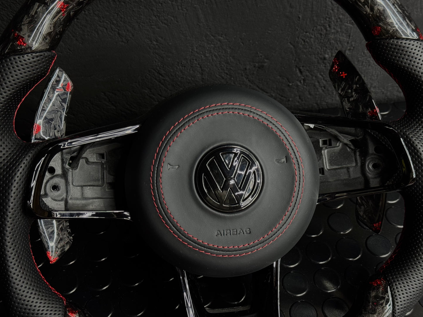 Paddle Volante DSG Real Carbon Forged Palette per VW GOLF MK7 7.5 SCIROCCO POLO