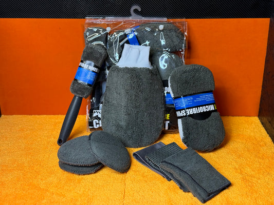 Car Cleaning Kit Lavaggio Auto (9pz)