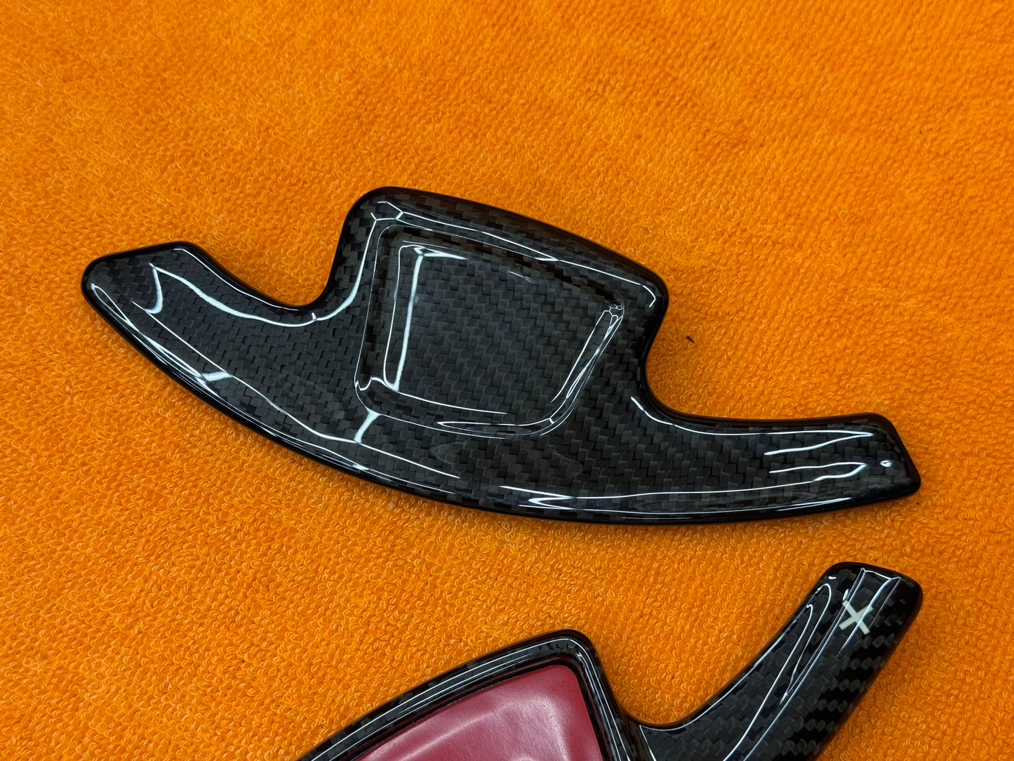 Paddle Volante Real Carbon Fiber Palette per Audi A3 8Y A4 B9 A5 A6