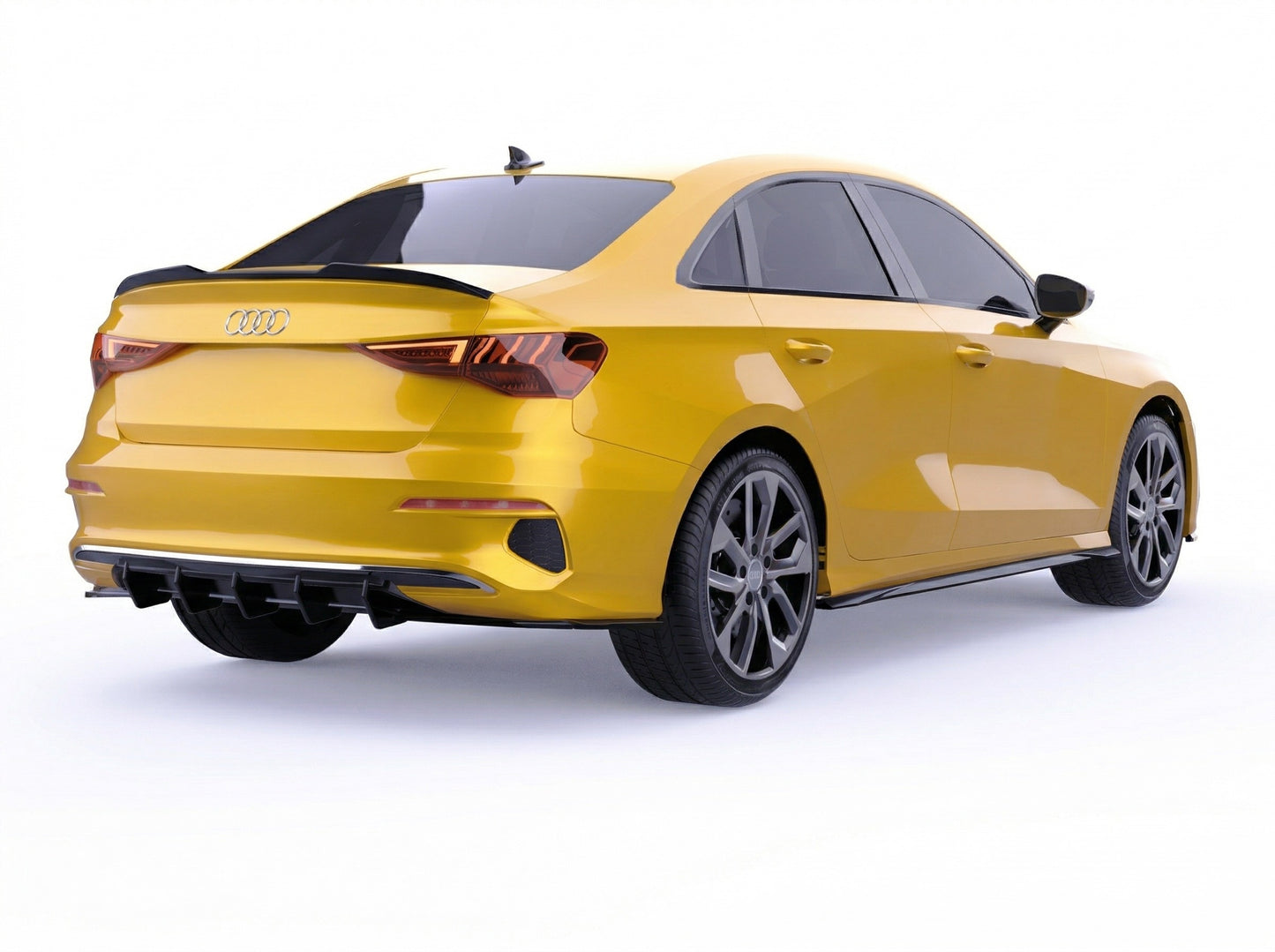 Spoiler posteriore Apex Design per Audi A3 8Y 8Y.5 Sedan RS3 S3 S-Line standard (2020-2026)