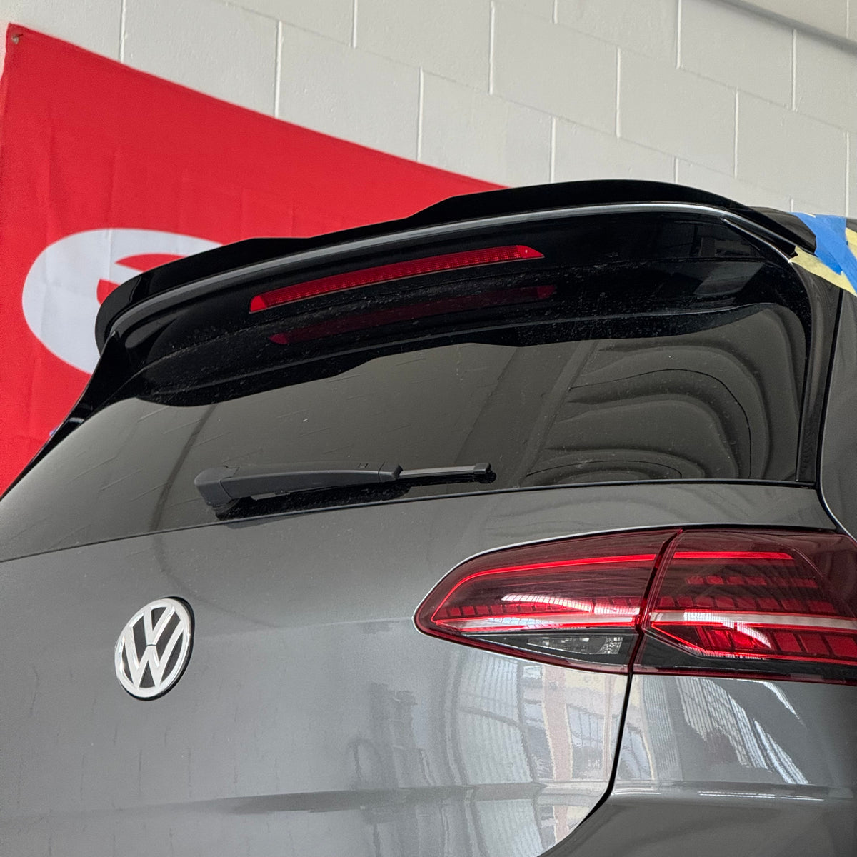 Spoiler tetto posteriore per Volkswagen Golf MK7 MK7.5 GTI GTD R-line