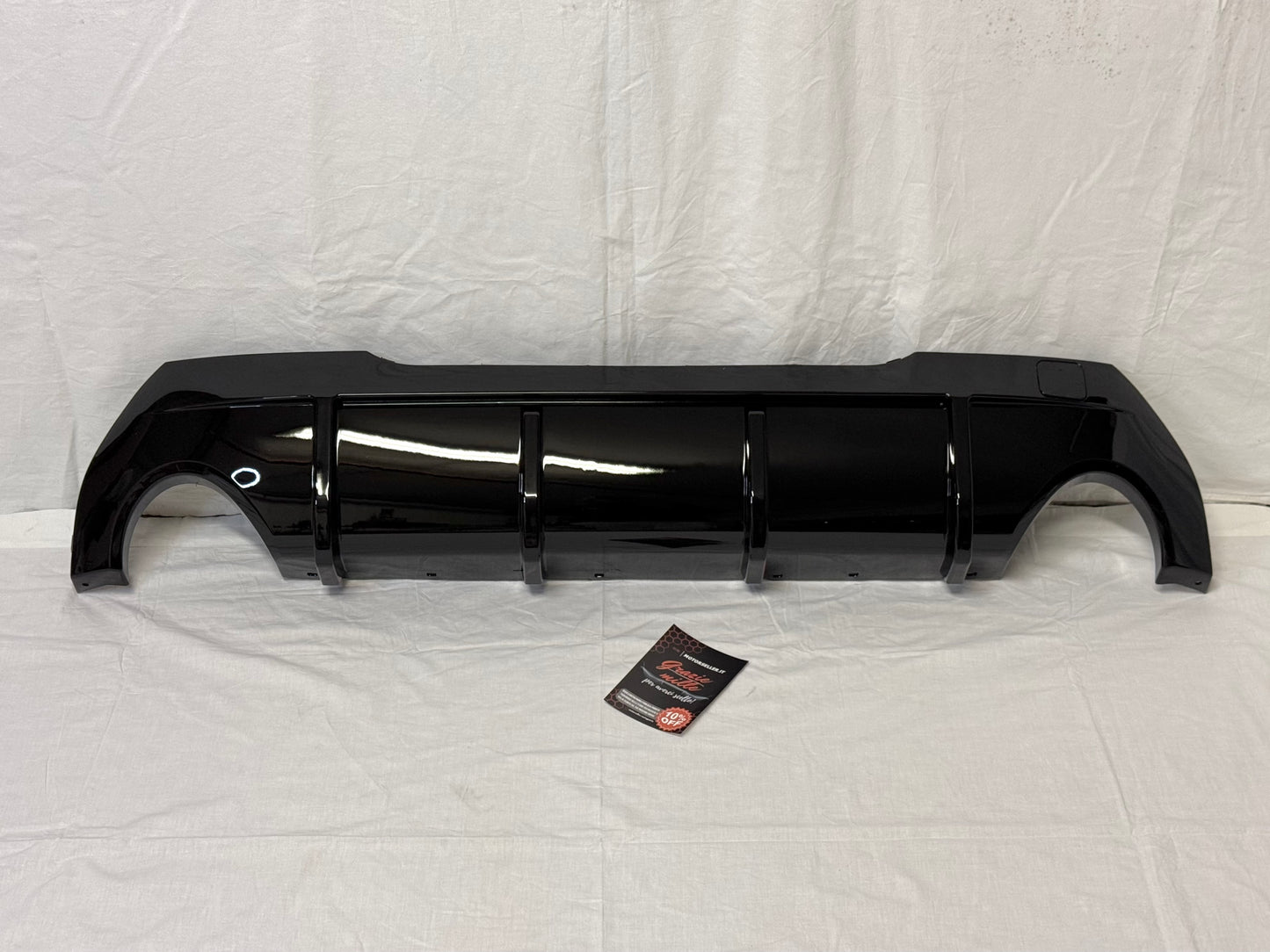 Diffusore Posteriore Stile M per Bmw Serie 1 F40 Nero lucido (20-24)