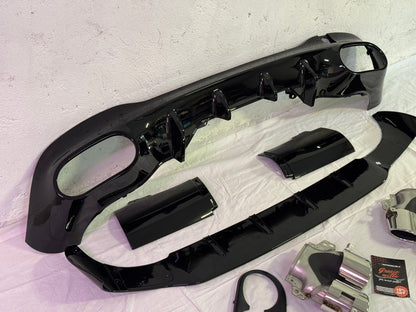 Diffusore Posteriore Stile CLA45 AMG per Mercedes Classe CLA C118 (2019+)