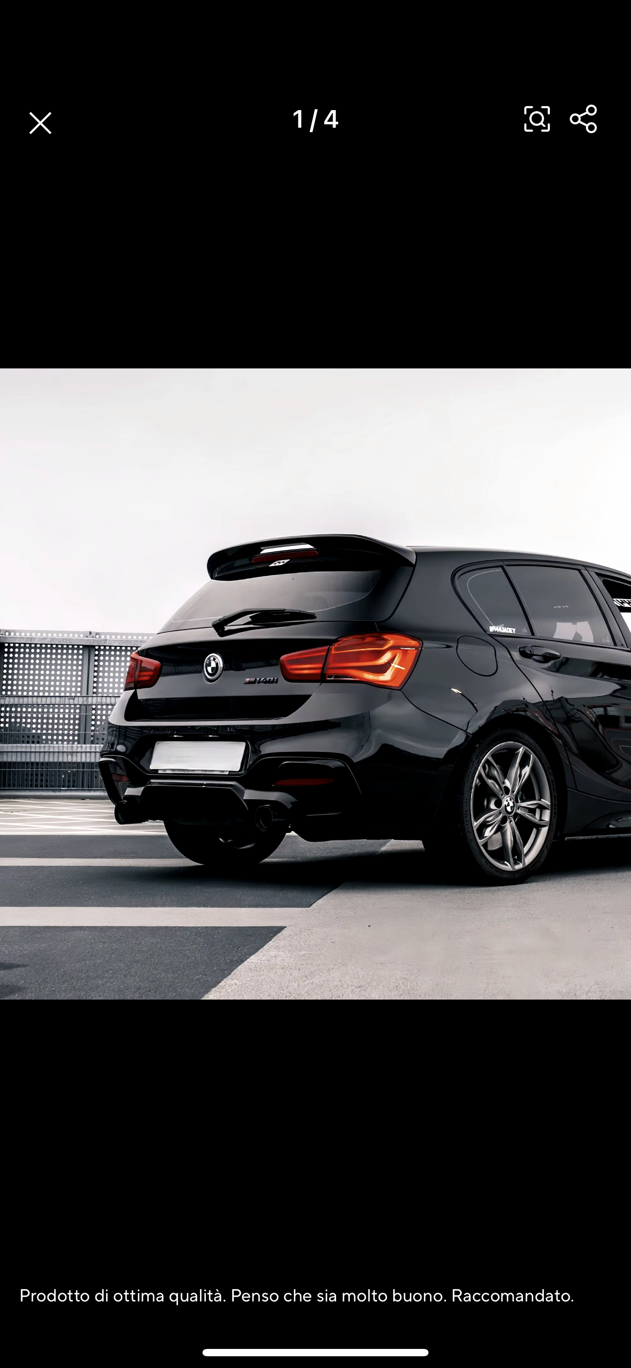 Spoiler Posteriore per BMW Serie 1 F20 F21 (11-19)