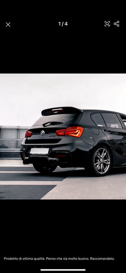 Spoiler Posteriore per BMW Serie 1 F20 F21 (11-19)