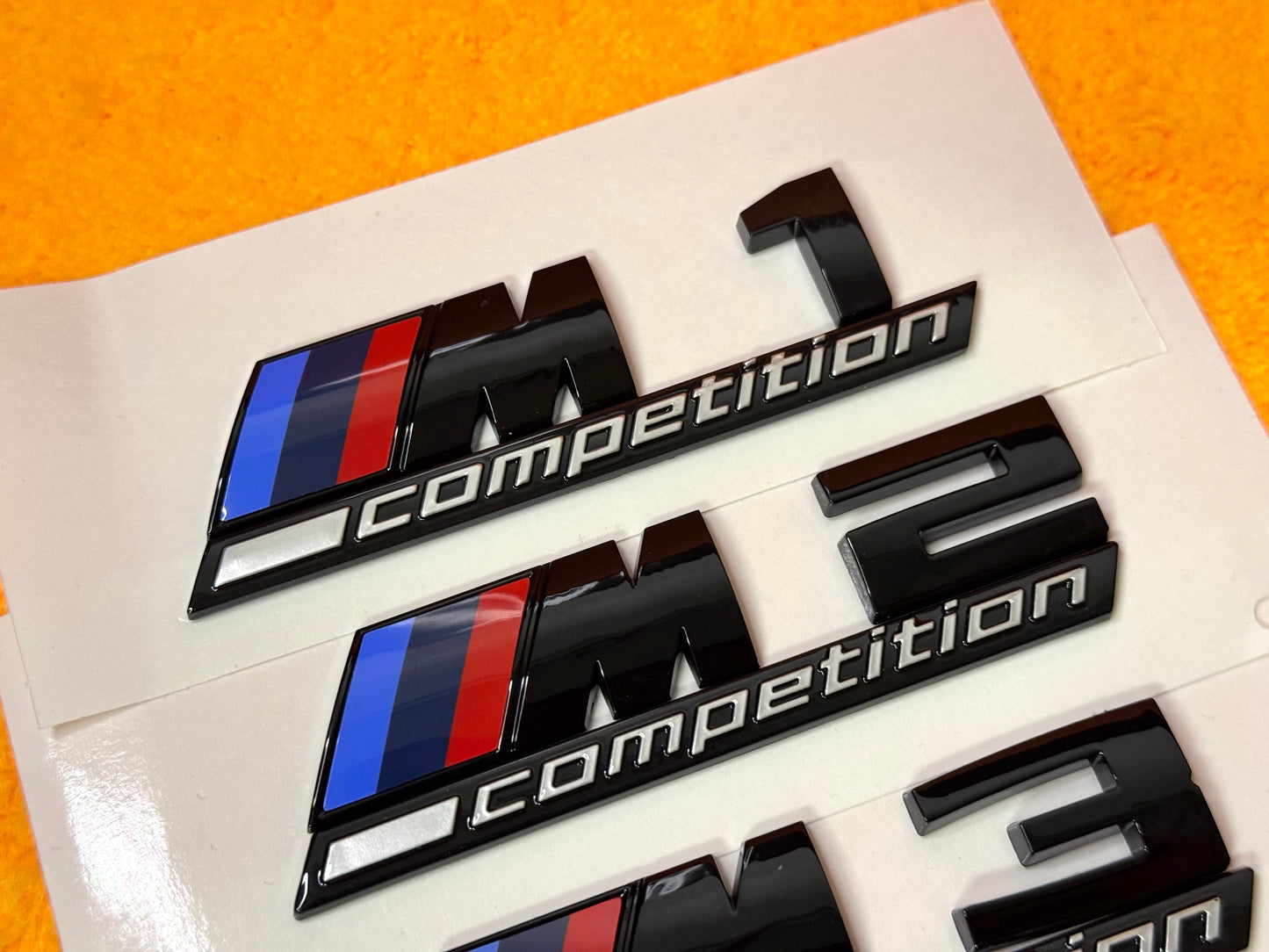 Badge M Competition Posteriore per Bmw 1 2 3 4 5