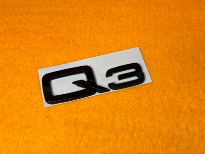 Badge Q3 Posteriore per Audi Q3