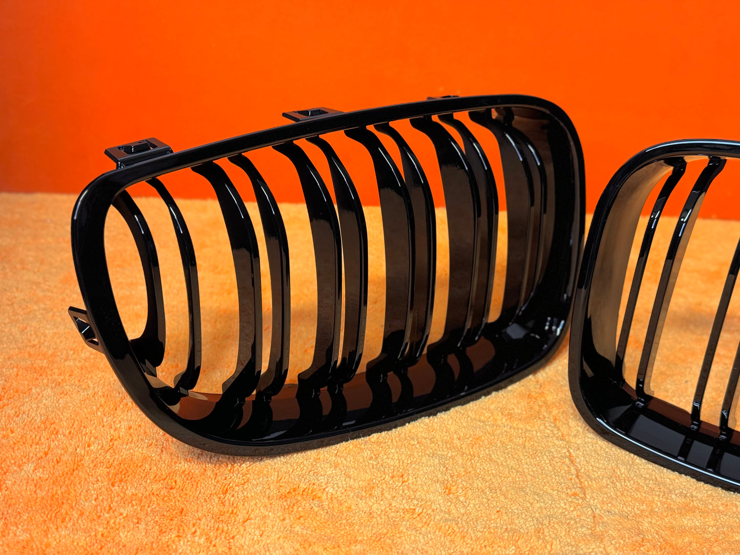 Griglia Anteriore BMW Serie 1 E81 E82 E87 E88 Nero Lucido 2007-2011
