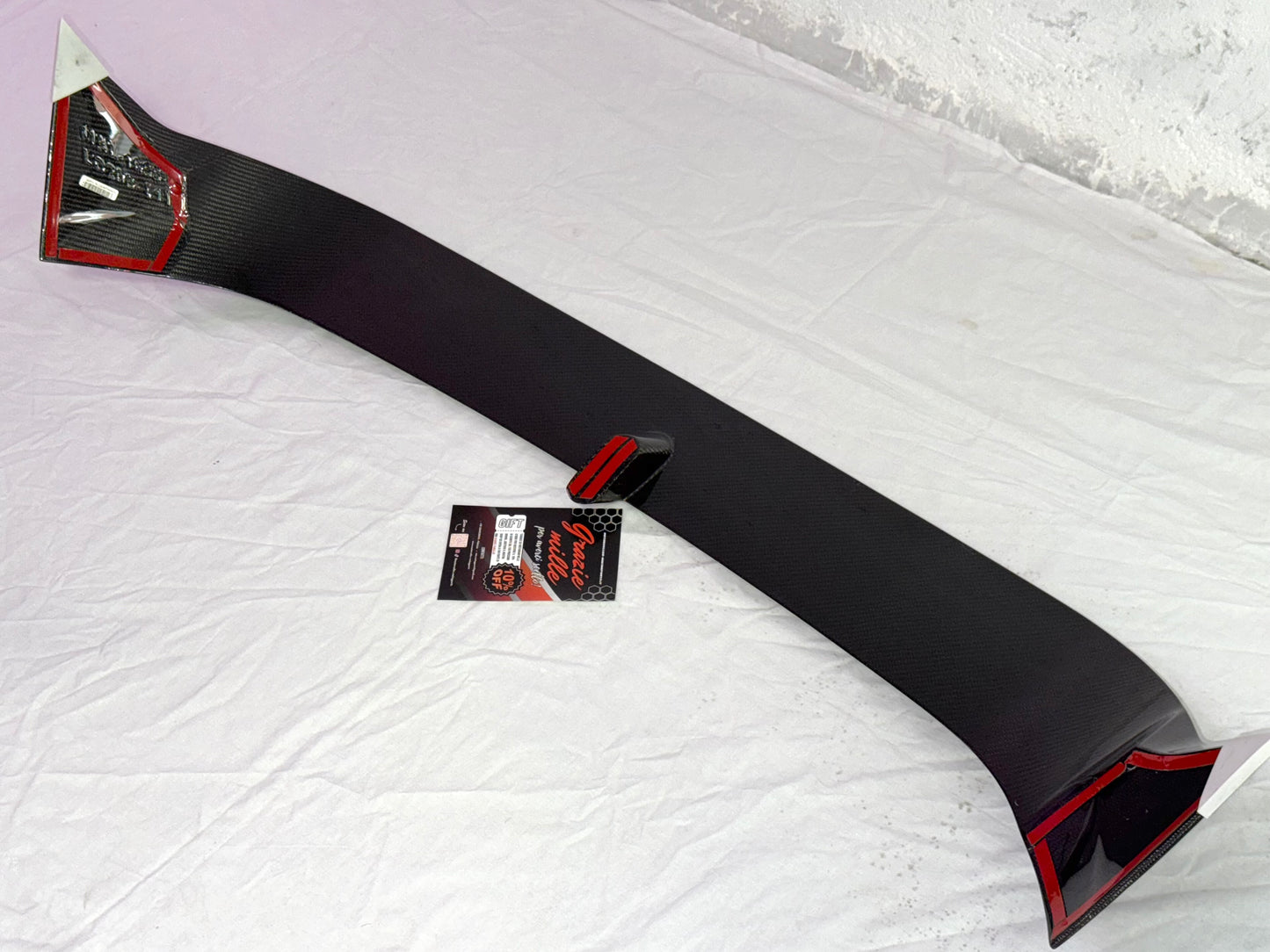 Spoiler Clubsport Posteriore Real Carbon Fiber per VW Golf MK8