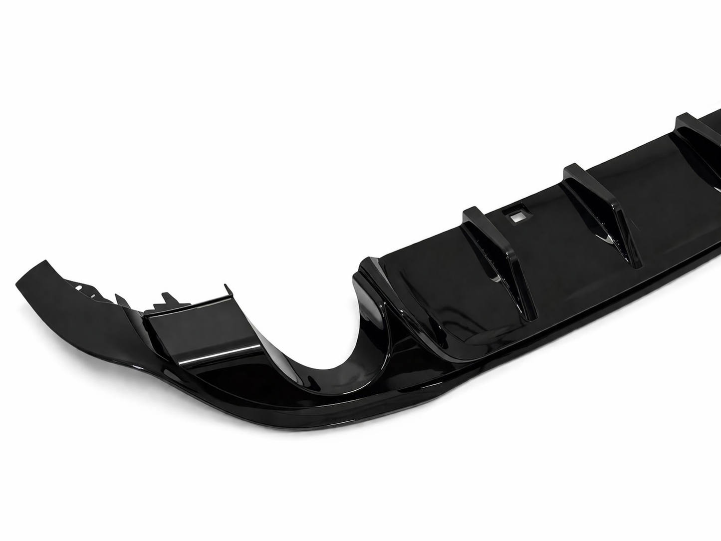 Diffusore Posteriore TCR Look Doppia uscita per Volkswagen Golf MK7.5 GTI (17-20)