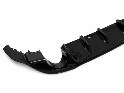 Diffusore Posteriore TCR Look Doppia uscita per Volkswagen Golf MK7.5 GTI (17-20)