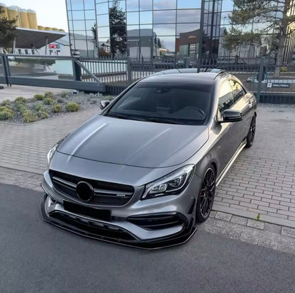 Lama Spoiler Paraurti Anteriore Per Mercedes Classe CLA C117 (16-18)