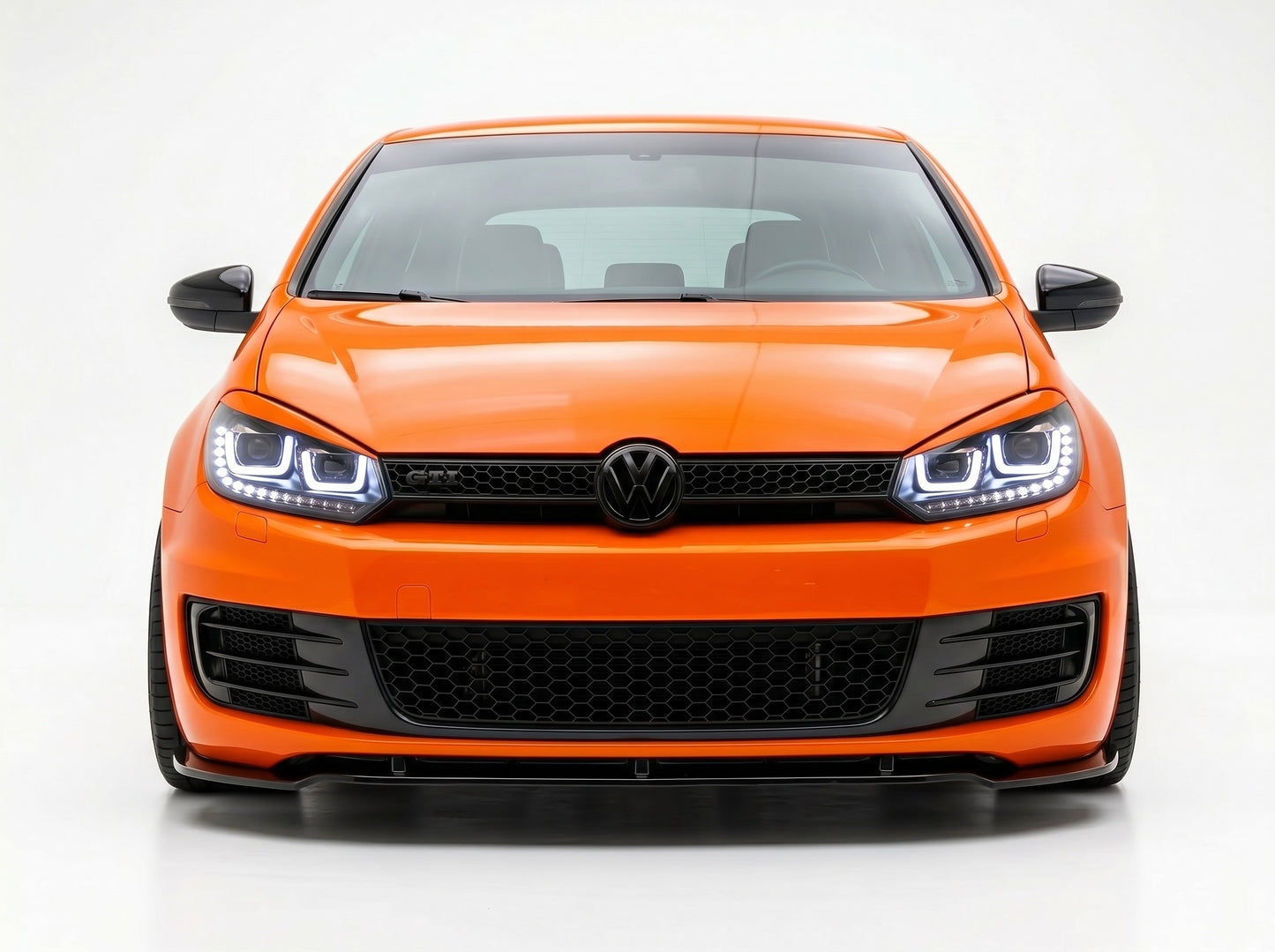 Coppia fanali anteriori dinamici Full Led fumè per Volkswagen Golf MK6 (2008-2013)
