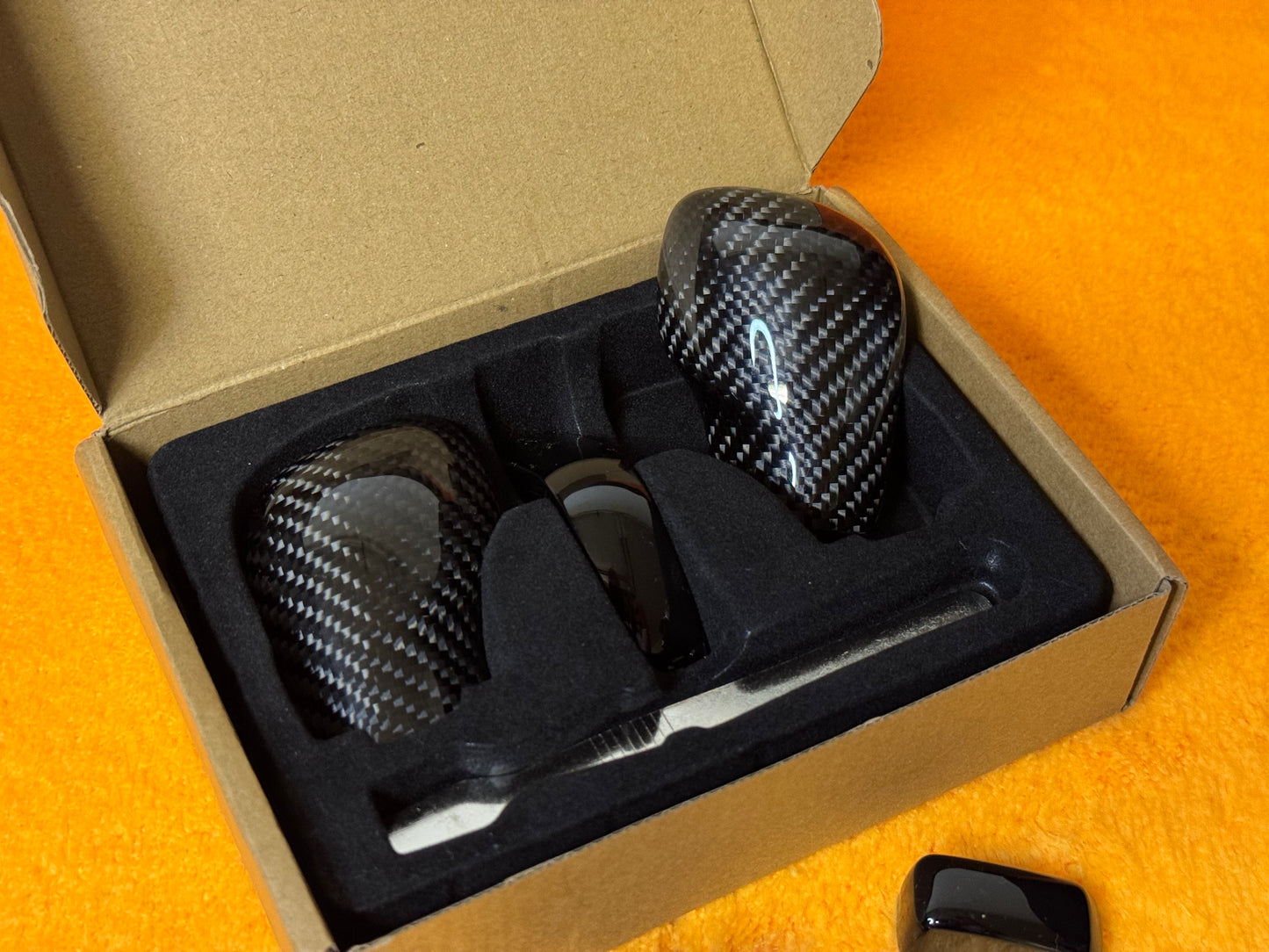 Pomello Cambio DSG Real Carbon Fiber per VW GOLF