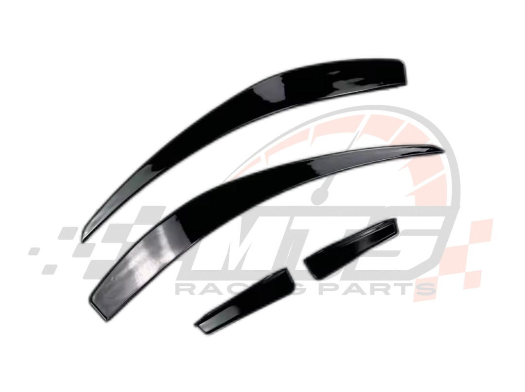 Front lip Paraurti Anteriore Per Mercedes Classe A W176 Nero lucido (12-15)