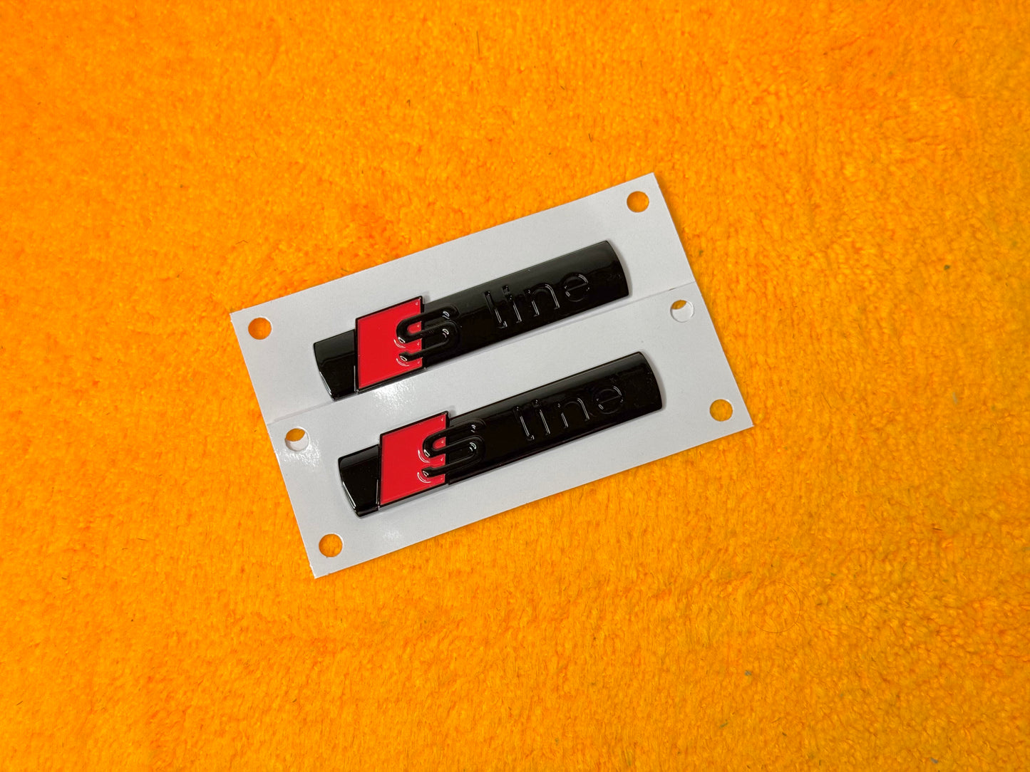 Badge S-LINE per Modelli Audi 2pz (vari colori)