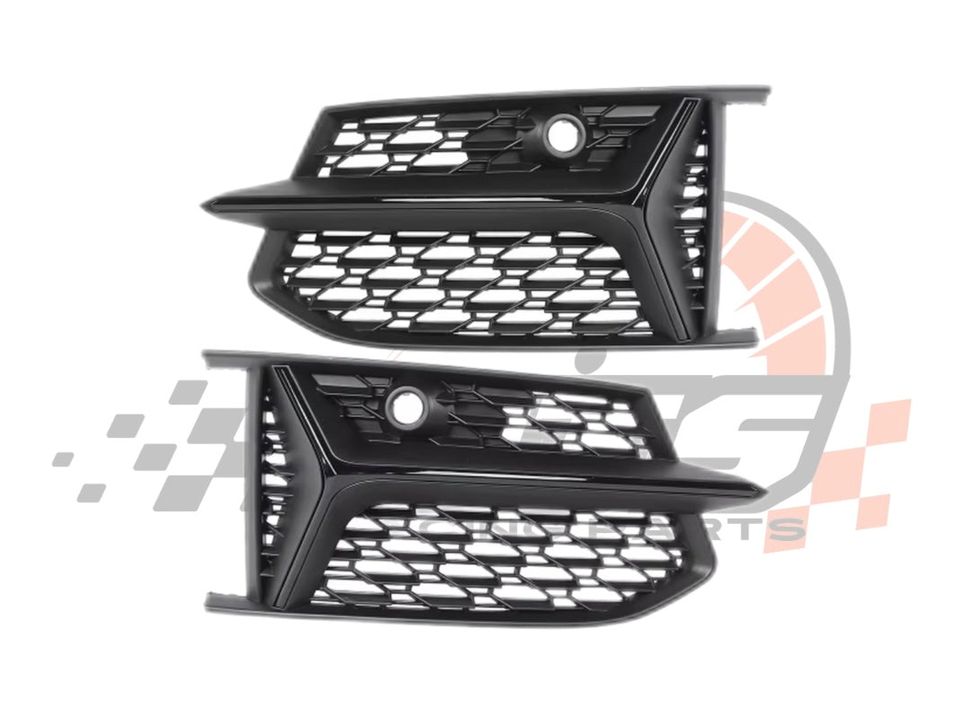 Griglia Paraurti Anteriore Fendinebbia per Audi A6 C8 Standard S6 S-line (2019-2023)