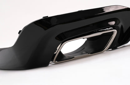 Diffusore Posteriore Stile M per Bmw Serie 2 F44 Gran Coupè Nero lucido (2020+)