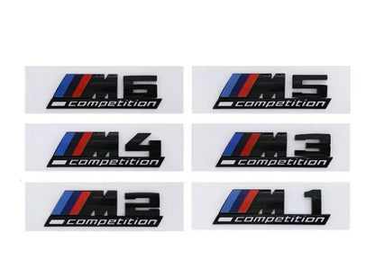 Badge M Competition Posteriore per Bmw 1 2 3 4 5