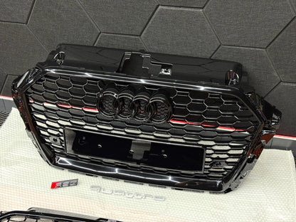 Griglia Anteriore RS look per Audi A3 8V No Radar (17-20)