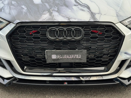 Griglia Anteriore RS look per Audi A3 8V Radar (17-20)